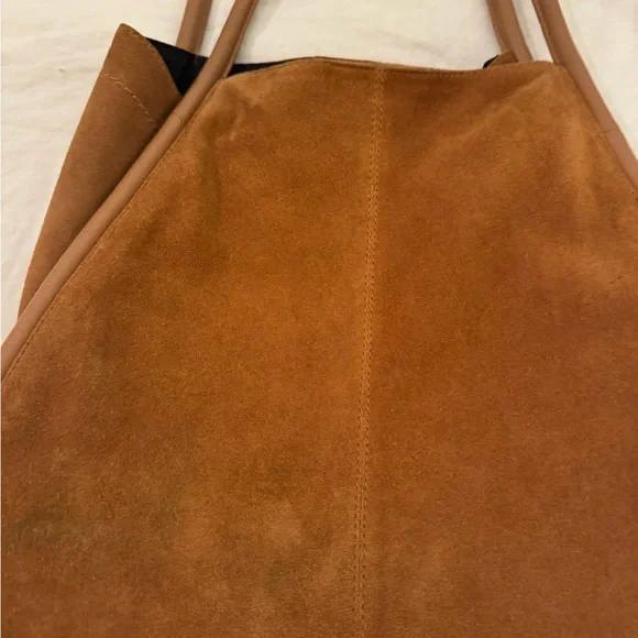 ASOS Brown Suede Tote Bag - Picture 5 of 12